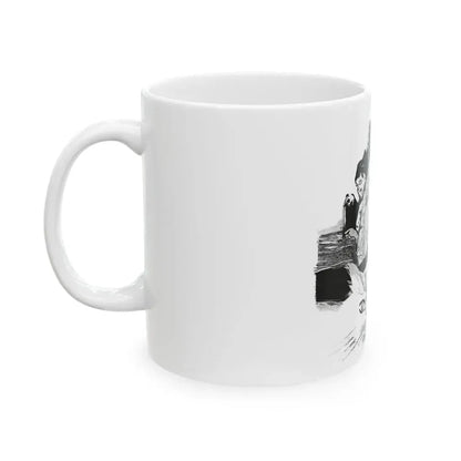 Em And Vi by Susan Lyle-Scott (1), Homes And Gardens magazine, 1964 - White Coffee Mug - Go Mug Yourself