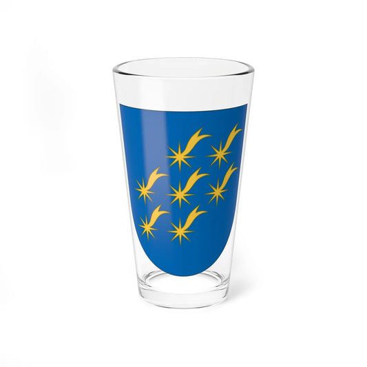 Žemaitkiemis COA (Lithuania) (Coat of Arms) Pint Glass 16oz 16oz - Go Mug Yourself