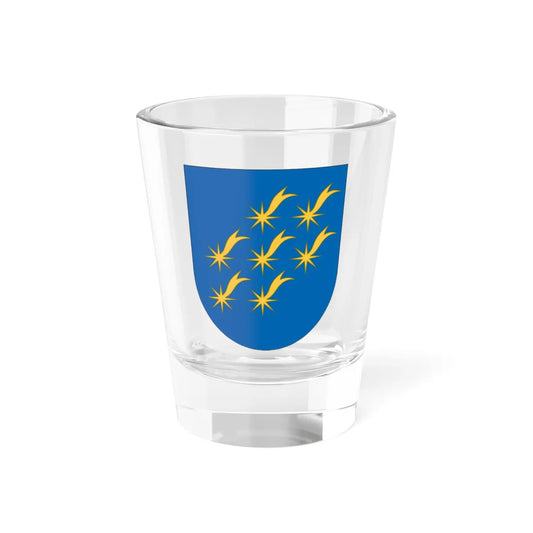 Žemaitkiemis COA (Lithuania) (Coat of Arms) Shot Glass 1.5oz 1.5oz - Go Mug Yourself