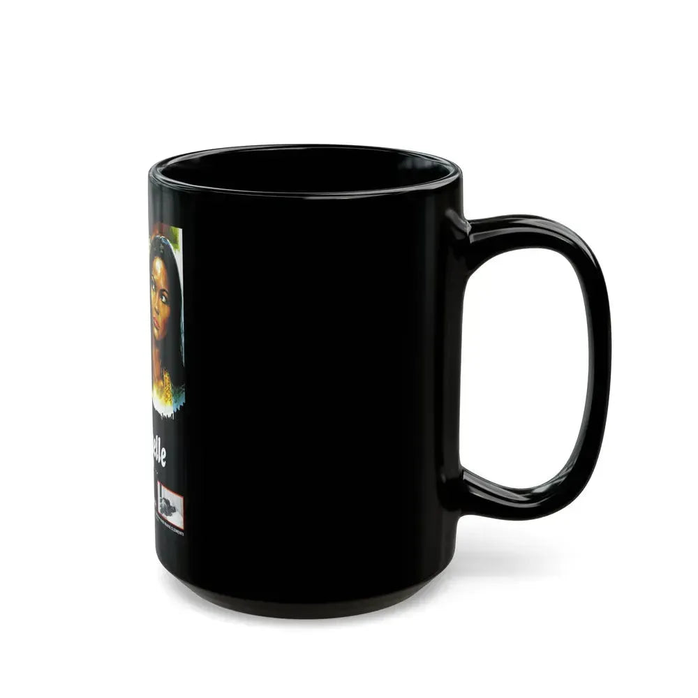 EMANUELLE AND THE LAST CANNIBALS (DANISH) 1977 Movie Poster - Black Coffee Mug - Go Mug Yourself