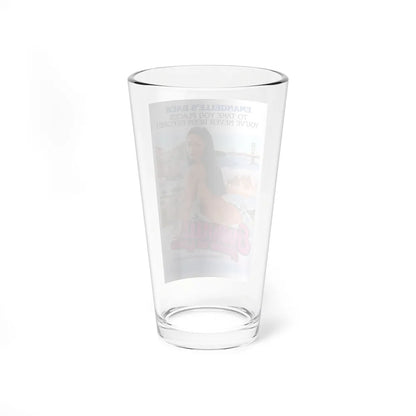 EMANUELLE AROUND THE WORLD 1977 Movie Poster - Pint Glass 16oz-Go Mug Yourself