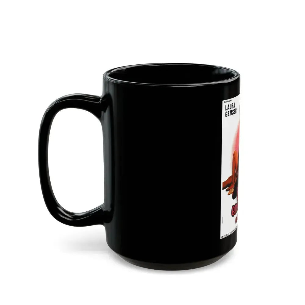 EMANUELLE IN AFRICA 1975 Movie Poster - Black Coffee Mug - Go Mug Yourself