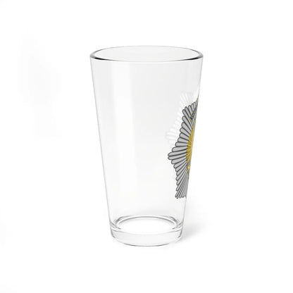 Emblem and Badge of the Spanish Army Military Police (Spain) (Coat of Arms) Pint Glass 16oz - Go Mug Yourself