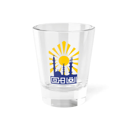 Emblem Cairo Governorate (Egypt) (Coat of Arms) Shot Glass 1.5oz 1.5oz - Go Mug Yourself