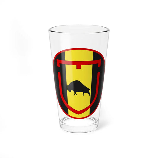 Emblem for 1-I-IGR (Denmark) (Coat of Arms) Pint Glass 16oz 16oz - Go Mug Yourself