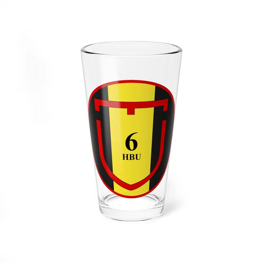 Emblem for 6-II-IGR (Denmark) (Coat of Arms) Pint Glass 16oz 16oz - Go Mug Yourself
