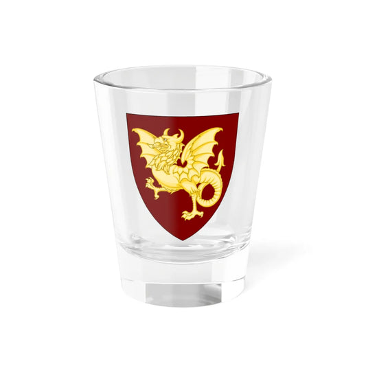 Emblem for the 1-I-FLR (Denmark) (Coat of Arms) Shot Glass 1.5oz 1.5oz - Go Mug Yourself