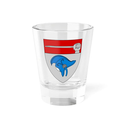 Emblem for the 1-I-JDR (Denmark) (Coat of Arms) Shot Glass 1.5oz 1.5oz - Go Mug Yourself