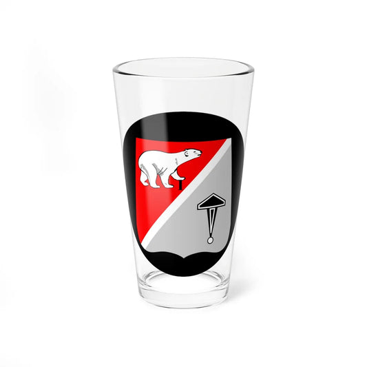 Emblem for the 2-I-GHR (Denmark) (Coat of Arms) Pint Glass 16oz 16oz - Go Mug Yourself