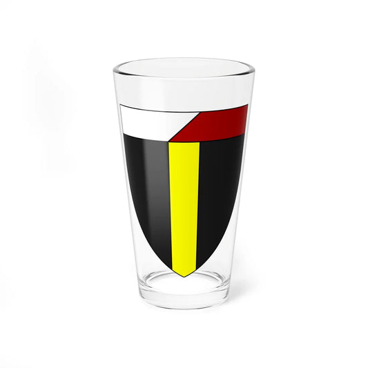 Emblem for the 2-I-KJFR (Denmark) (Coat of Arms) Pint Glass 16oz 16oz - Go Mug Yourself