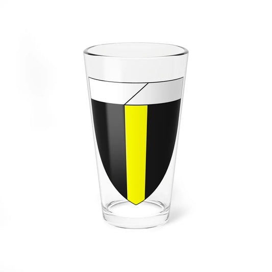 Emblem for the 2-II-KJFR (Denmark) (Coat of Arms) Pint Glass 16oz 16oz - Go Mug Yourself