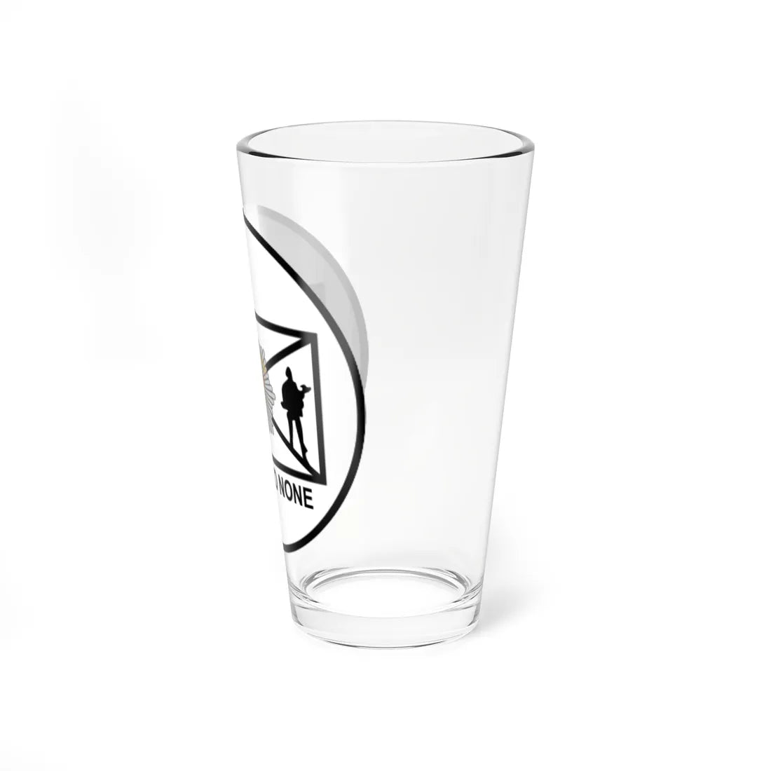 Emblem for the 2-II-LG (Denmark) (Coat of Arms) Pint Glass 16oz - Go Mug Yourself