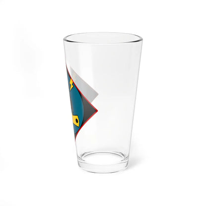 Emblem for the 3-V-JDR (Denmark) (Coat of Arms) Pint Glass 16oz - Go Mug Yourself
