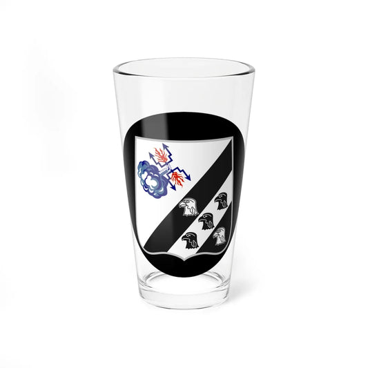 Emblem for the 5-V-GHR (Denmark) (Coat of Arms) Pint Glass 16oz 16oz - Go Mug Yourself