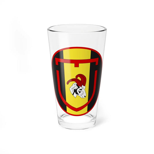 Emblem for the 8-I-IGR (Denmark) (Coat of Arms) Pint Glass 16oz 16oz - Go Mug Yourself