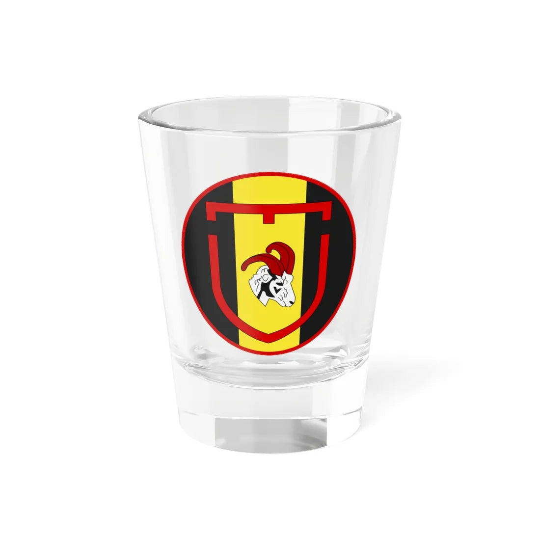 Emblem for the 8-I-IGR (Denmark) (Coat of Arms) Shot Glass 1.5oz 1.5oz - Go Mug Yourself