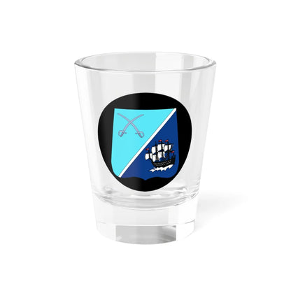 Emblem for the Danish 3rd Marine Squadron (Denmark) (Coat of Arms) Shot Glass 1.5oz 1.5oz - Go Mug Yourself