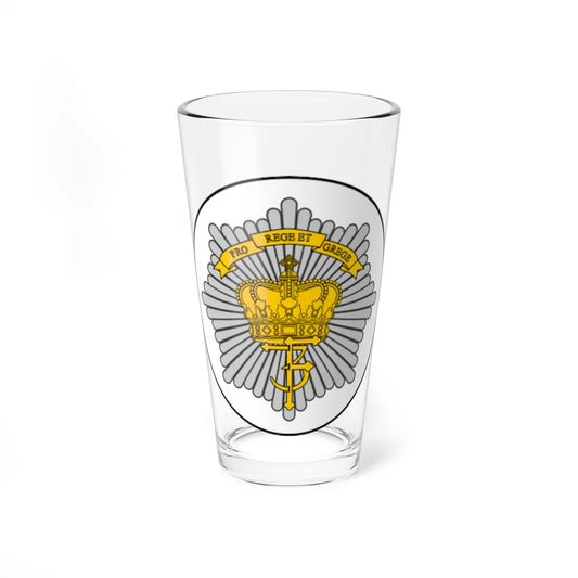 Emblem for the Danish Royal Life Guards II Battalion (Denmark) (Coat of Arms) Pint Glass 16oz 16oz - Go Mug Yourself