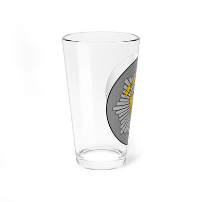 Emblem for the Danish Royal Life Guards VI Battalion (Denmark) (Coat of Arms) Pint Glass 16oz - Go Mug Yourself