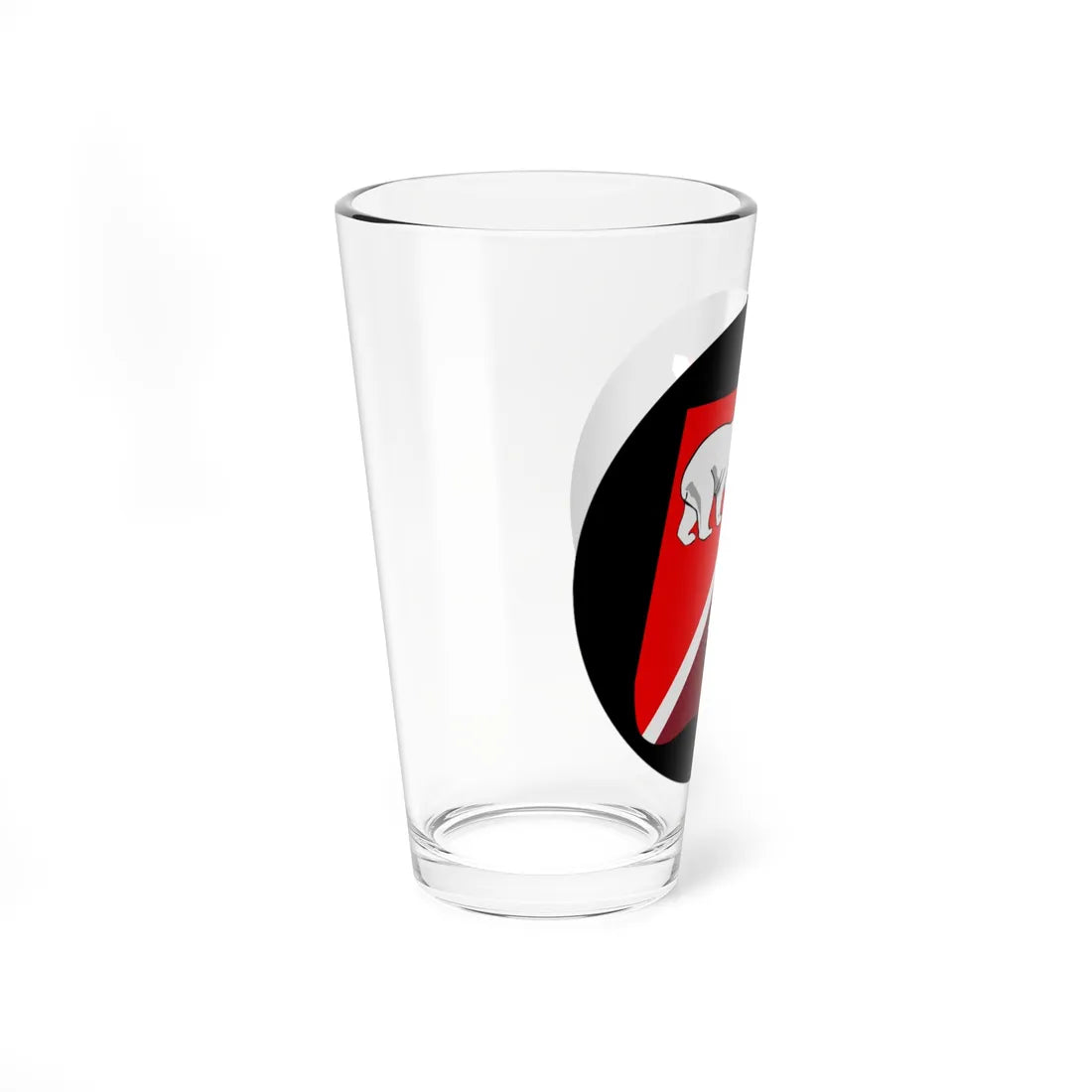 Emblem for the GHR 1Staff (Denmark) (Coat of Arms) Pint Glass 16oz - Go Mug Yourself