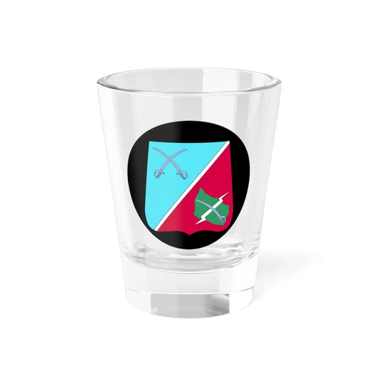 Emblem for the GHR 3Staff (Denmark) (Coat of Arms) Shot Glass 1.5oz 1.5oz - Go Mug Yourself
