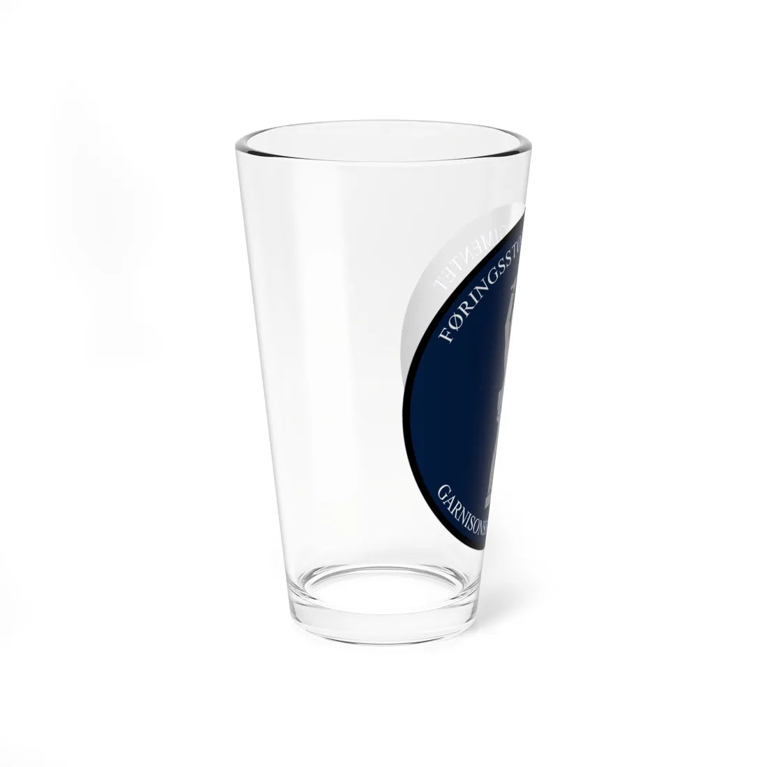 Emblem for the GSE-FSR (Denmark) (Coat of Arms) Pint Glass 16oz - Go Mug Yourself