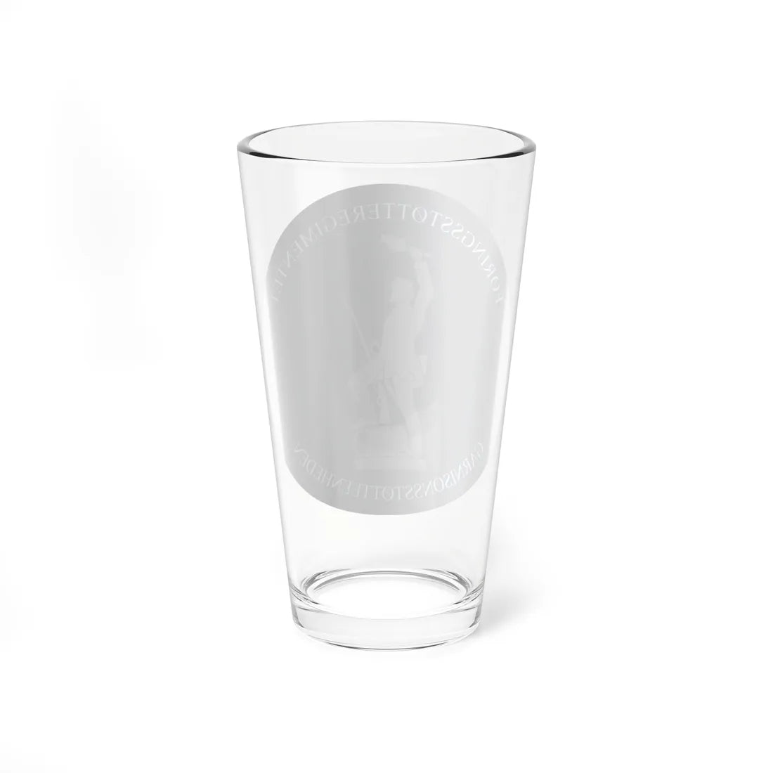 Emblem for the GSE-FSR (Denmark) (Coat of Arms) Pint Glass 16oz - Go Mug Yourself