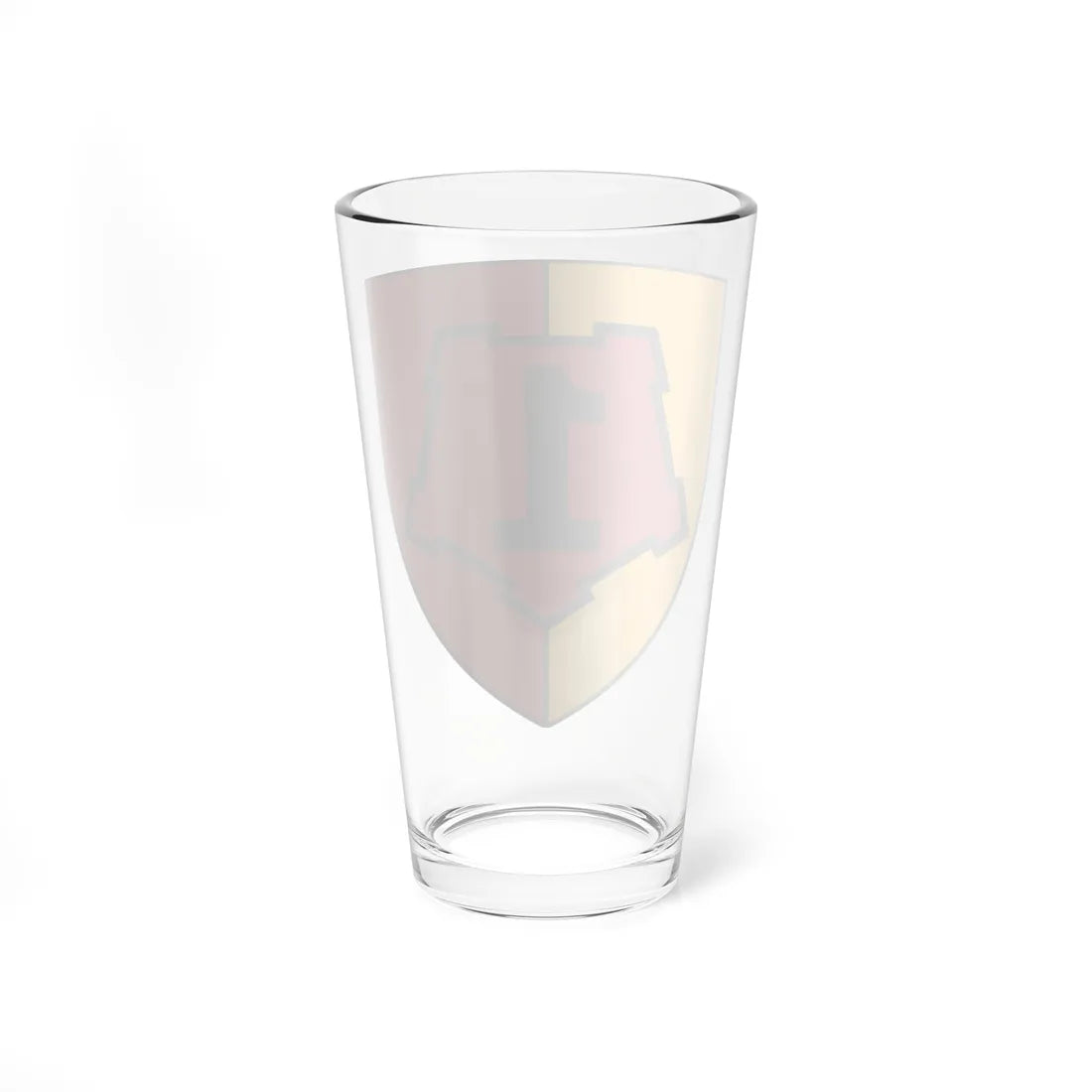 Emblem for the I-DLR (Denmark) (Coat of Arms) Pint Glass 16oz - Go Mug Yourself