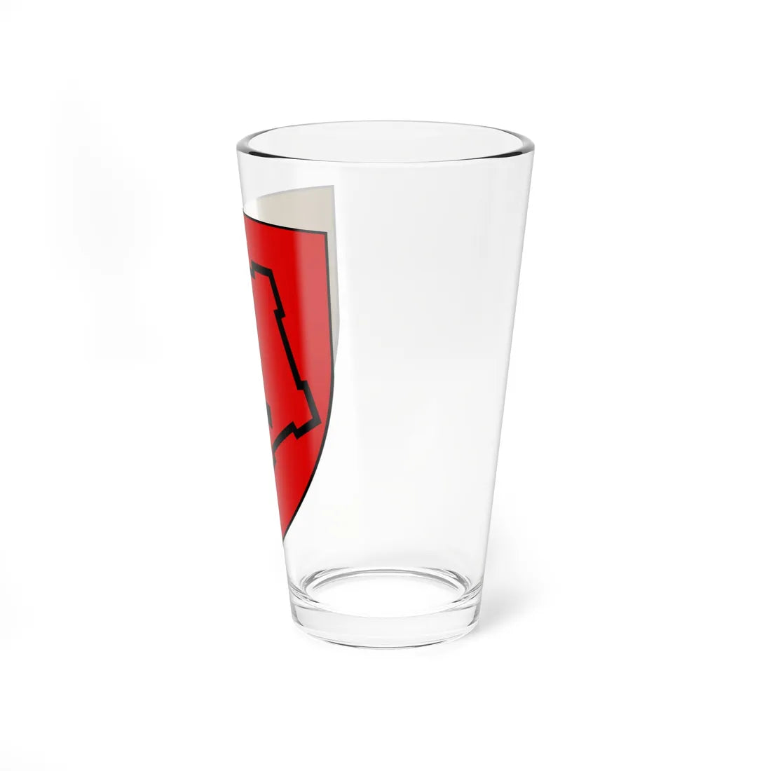 Emblem for the I-DLR (Denmark) (Coat of Arms) Pint Glass 16oz - Go Mug Yourself