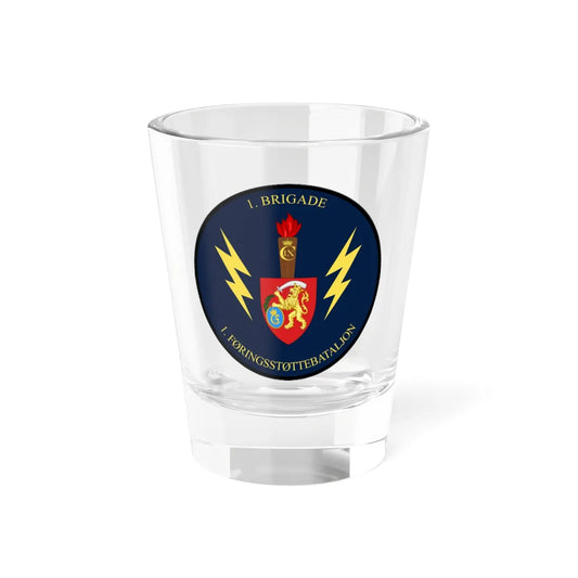 Emblem for the I-FSR (Denmark) (Coat of Arms) Shot Glass 1.5oz 1.5oz - Go Mug Yourself