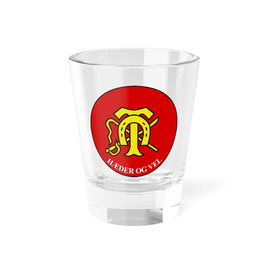 Emblem for the I-TRR (Denmark) (Coat of Arms) Shot Glass 1.5oz 1.5oz - Go Mug Yourself