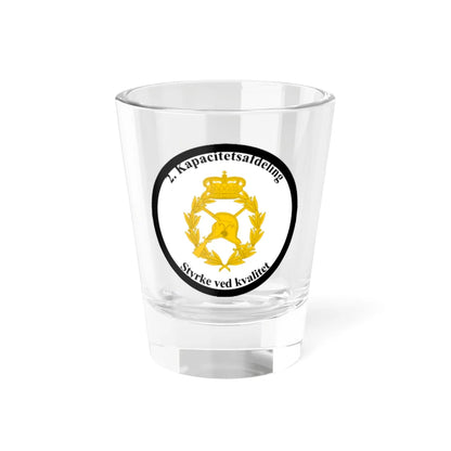 Emblem for the II-DAR (Denmark) (Coat of Arms) Shot Glass 1.5oz 1.5oz - Go Mug Yourself