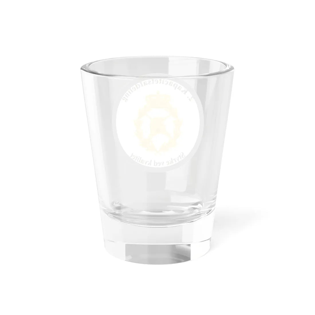 Emblem for the II-DAR (Denmark) (Coat of Arms) Shot Glass 1.5oz - Go Mug Yourself
