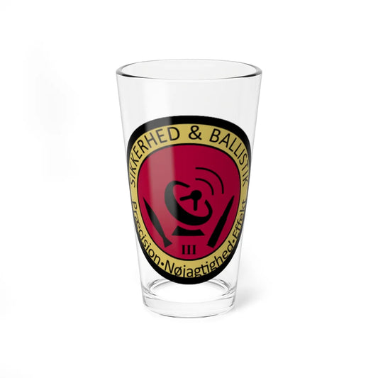 Emblem for the III-DAR (Denmark) (Coat of Arms) Pint Glass 16oz 16oz - Go Mug Yourself