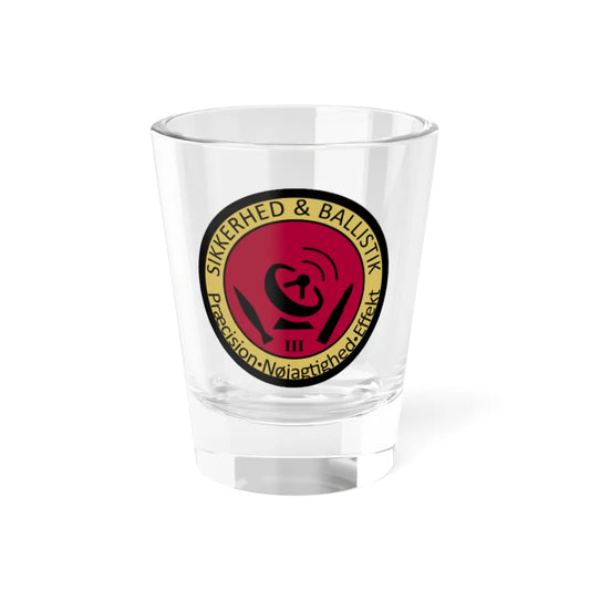 Emblem for the III-DAR (Denmark) (Coat of Arms) Shot Glass 1.5oz 1.5oz - Go Mug Yourself