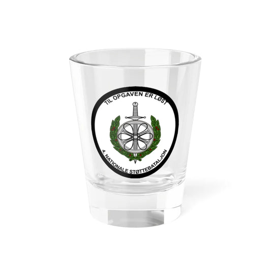 Emblem for the IV-TRR (Denmark) (Coat of Arms) Shot Glass 1.5oz 1.5oz - Go Mug Yourself