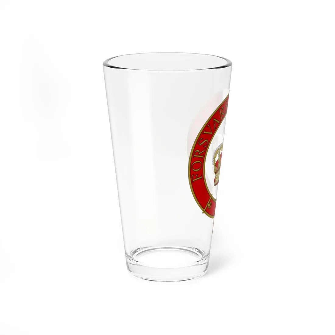 Emblem for the Minister of Defence Denmark (Denmark) (Coat of Arms) Pint Glass 16oz - Go Mug Yourself