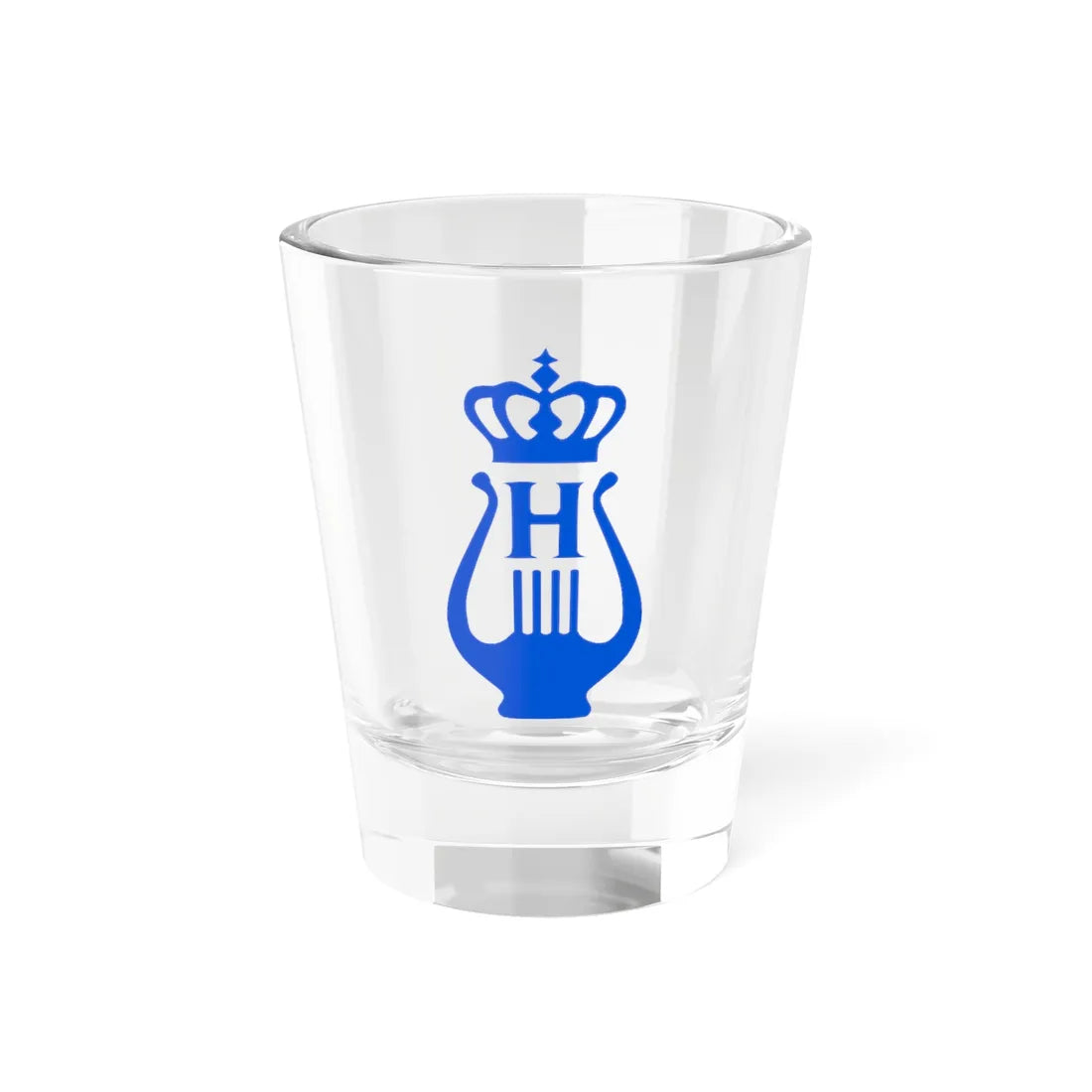 Emblem for the Princes Music Corps Denmark (Denmark) (Coat of Arms) Shot Glass 1.5oz 1.5oz - Go Mug Yourself