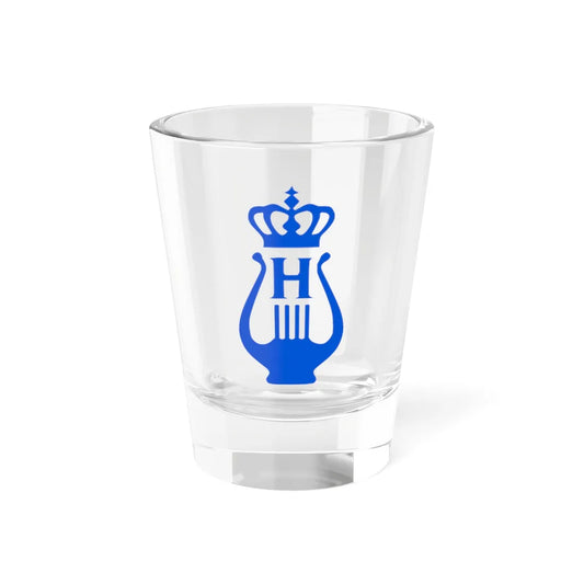 Emblem for the Princes Music Corps Denmark (Denmark) (Coat of Arms) Shot Glass 1.5oz 1.5oz - Go Mug Yourself