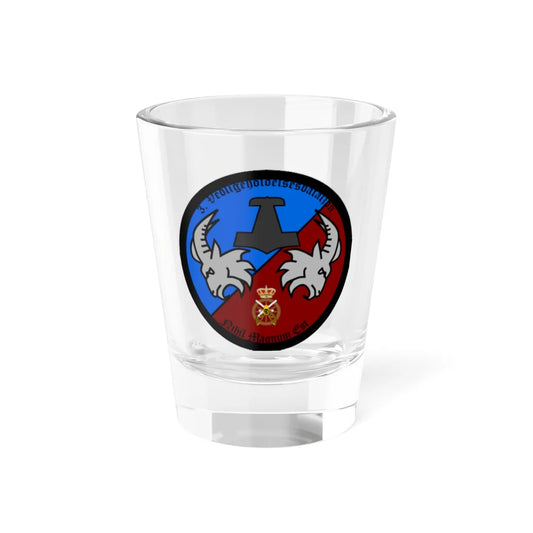 Emblem for the Staff-III-TRR (Denmark) (Coat of Arms) Shot Glass 1.5oz 1.5oz - Go Mug Yourself