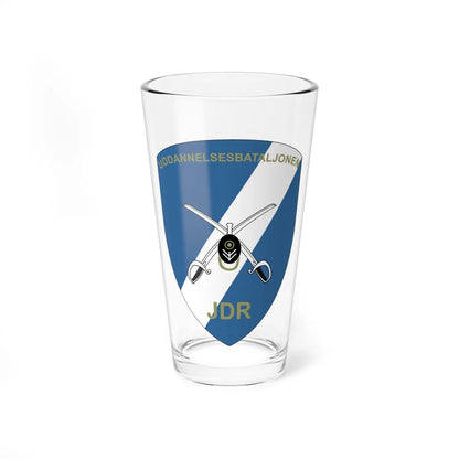Emblem for the V-JDR (Denmark) (Coat of Arms) Pint Glass 16oz 16oz - Go Mug Yourself