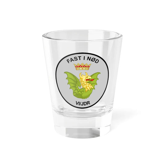 Emblem for the VI-JDR (Denmark) (Coat of Arms) Shot Glass 1.5oz 1.5oz - Go Mug Yourself