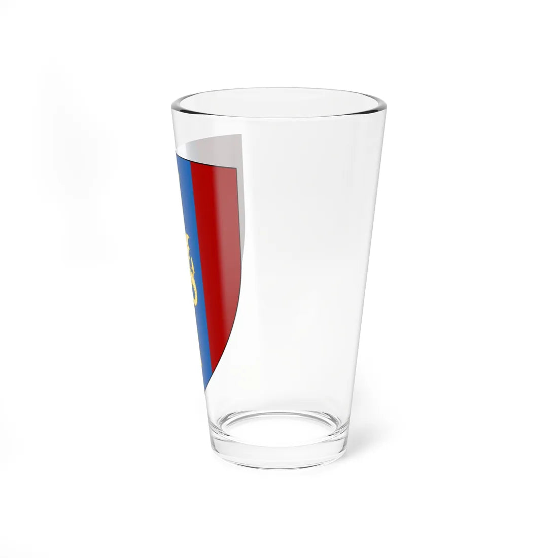 Emblem for the XII-BV (Denmark) (Coat of Arms) Pint Glass 16oz - Go Mug Yourself