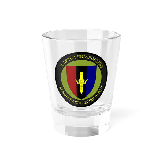 Emblem for the XIV-KAR (Denmark) (Coat of Arms) Shot Glass 1.5oz 1.5oz - Go Mug Yourself