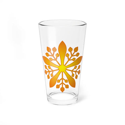 Emblem manzhouguo (Coat of Arms) Pint Glass 16oz 16oz - Go Mug Yourself