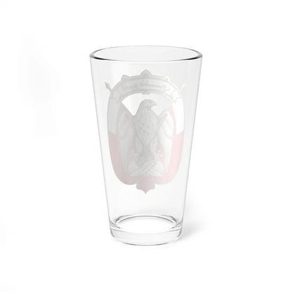 Emblem of Abu Dhabi - Gold (United Arab Emirates) (Coat of Arms) Pint Glass 16oz - Go Mug Yourself