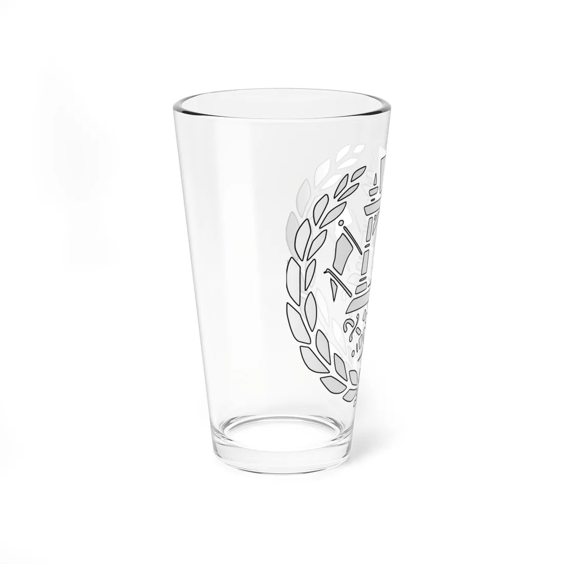 Emblem of Afghanistan 1901-1919 (Afghanistan) (Coat of Arms) Pint Glass 16oz - Go Mug Yourself