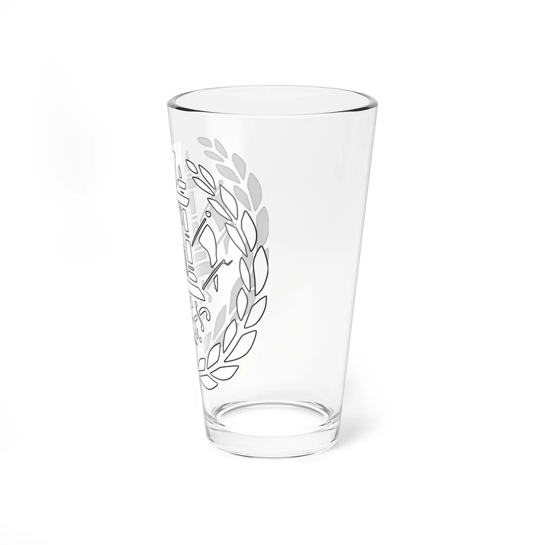 Emblem of Afghanistan 1901-1919 (Afghanistan) (Coat of Arms) Pint Glass 16oz - Go Mug Yourself