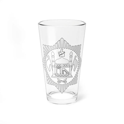 Emblem of Afghanistan 1919-1926 (Afghanistan) (Coat of Arms) Pint Glass 16oz 16oz - Go Mug Yourself