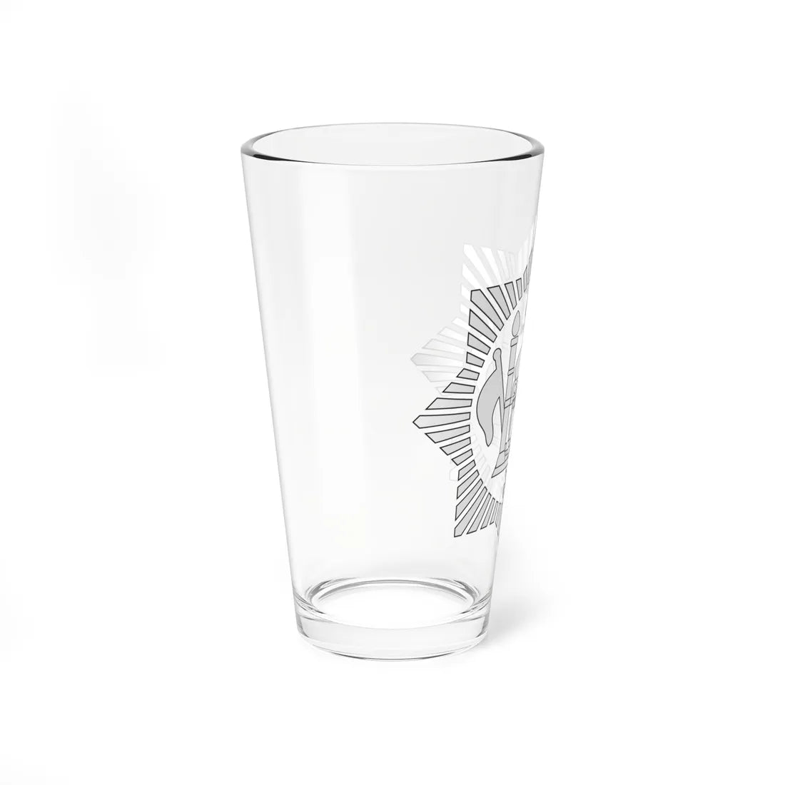 Emblem of Afghanistan 1919-1926 (Afghanistan) (Coat of Arms) Pint Glass 16oz - Go Mug Yourself